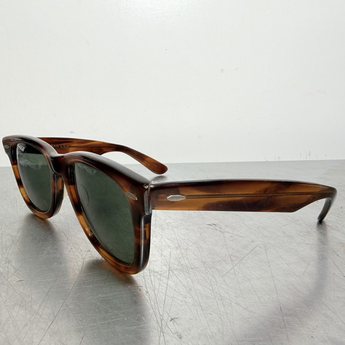 レイバン　ウェイファーラー　 ボシュロム L2052 80s RARE Vintage B&l Ray Ban Wayfarer L2052 Mock Tortoise 5022