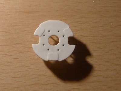 Tag plate (connecting board) with 8 solder connections,  PHILIPS?