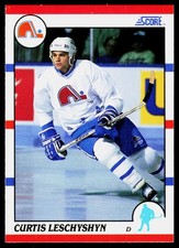 1990-91 Score - Curtis Leschyshyn #92 (RC)