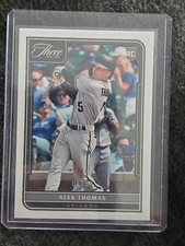 ALEK THOMAS 2022 PANINI THREE AND TWO #148 RC SP #04/99 