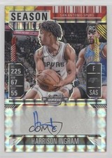 2024 Mosaic Rookie Season Ticket International Prizm Harrison Ingram Auto 0m1w