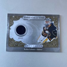 2020 Upper Deck Artifacts Hockey #TT-RO Robin Lehner Threads of Time