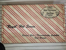 Vintage "Royal" Electric Hot Server/ Food Warmer By Jaxton In Original Box