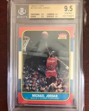 Fleer 1986-87 Michael Jordan #57 Chicago Bulls BGS 9.5 Rookie Card . rookie card picture