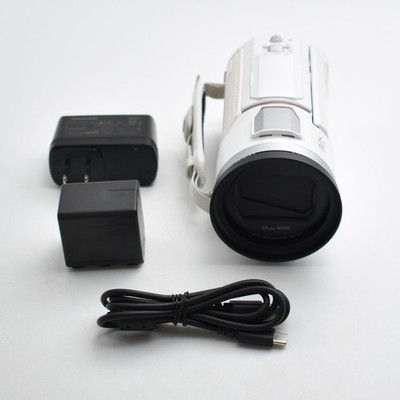 Panasonic HC-VX3-W 4K Video Camera Pearl White Image Stabilization