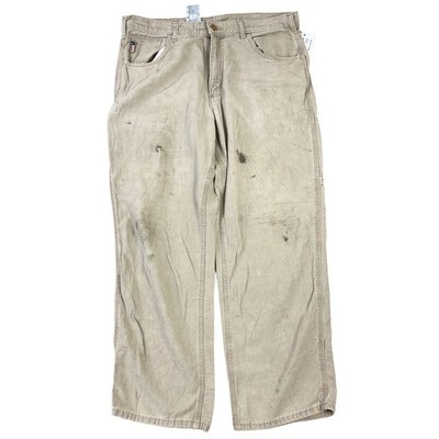 Carhartt Hose Cat 2 Y2K Vintage Original Fit Beige Herren W36 L30
