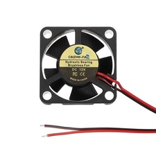 3D Printer Cooling Fan, 12V 3010 7450RPM Pre-Stripped Wire Tip, 30x30x10mm