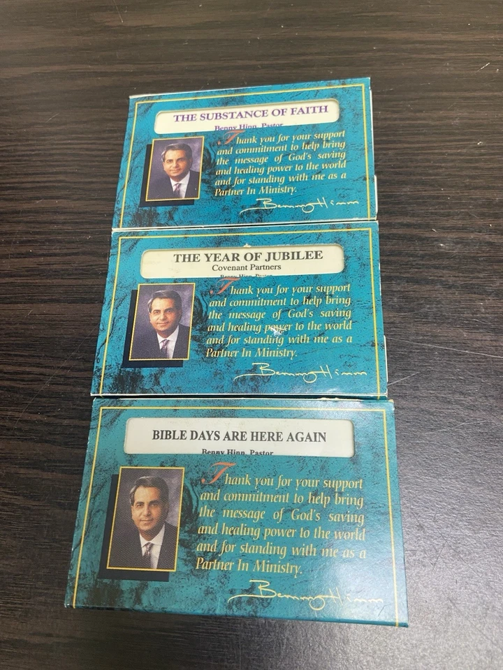 Partners in Ministry Benny Hinn Cassette Tapes Lot Of 3 Vintage Rare! Foto 2 de 4