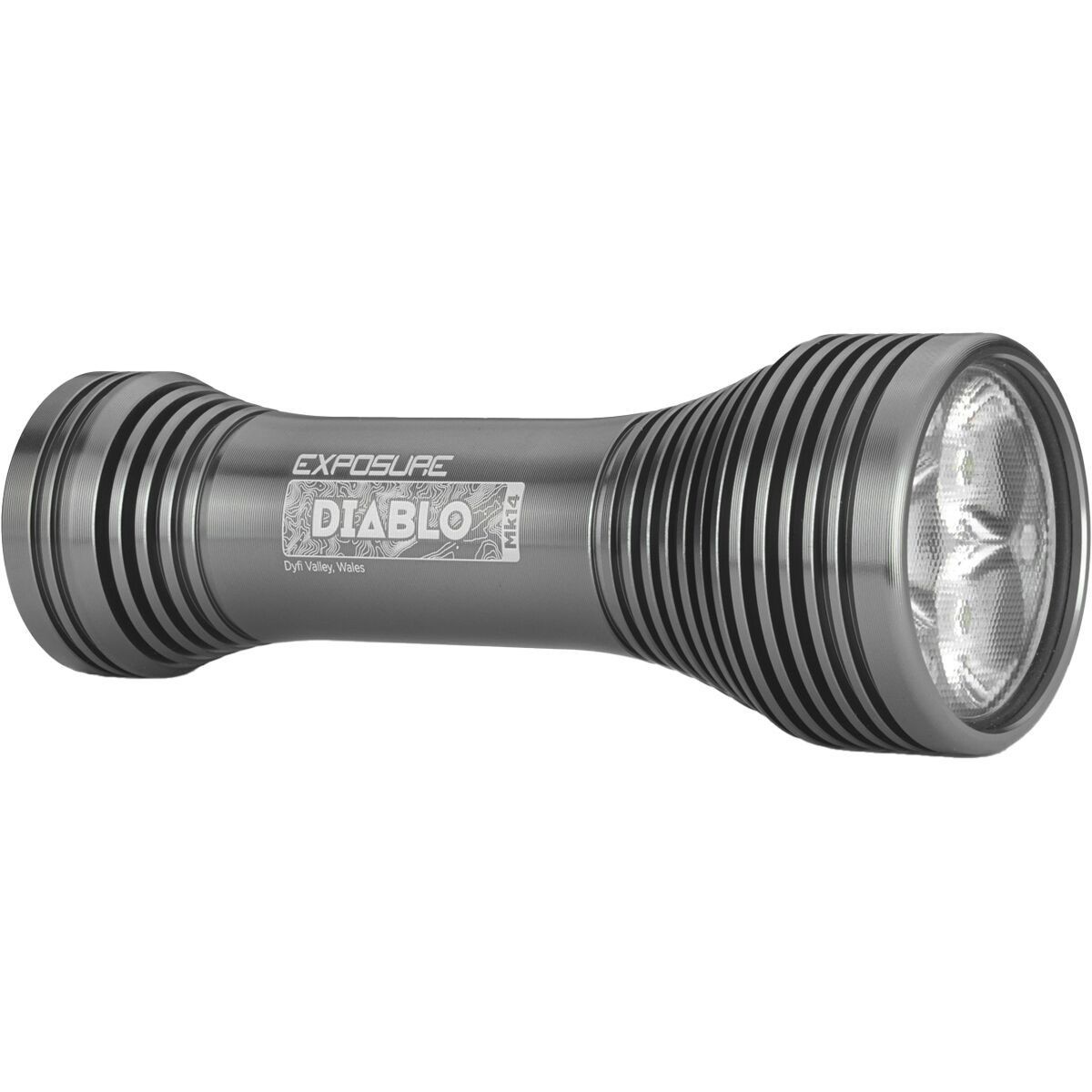 Фара Exposure Diablo Mk14 Серая, Один размер