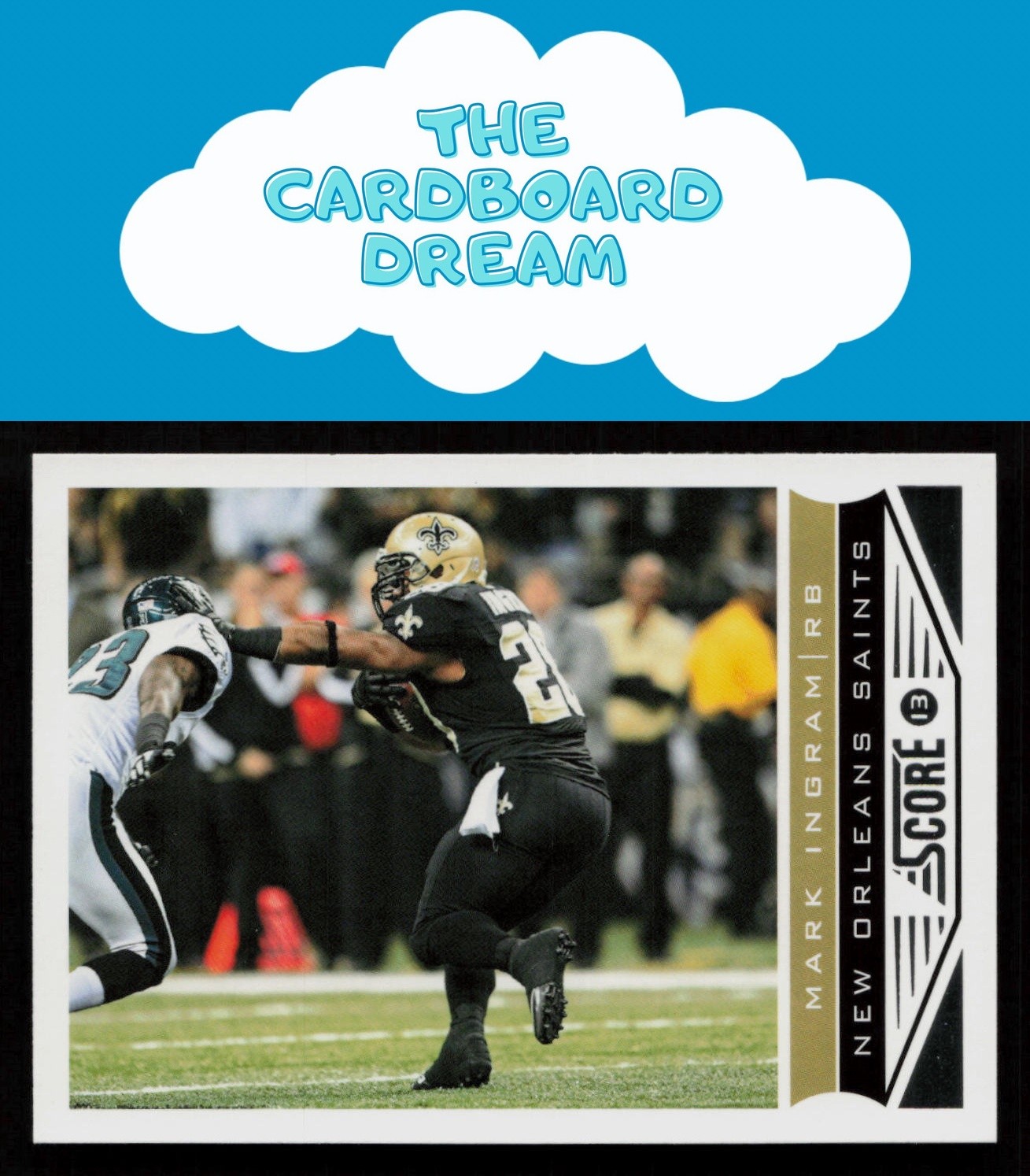 Mark Ingram 2013 Score #134 New Orleans Saints