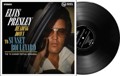 Elvis Presley - HEADING DOWN TO SUNSET BOULEVARD   LP  BLACK vinyl ReelTrax