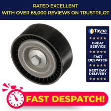Aux Belt Idler Pulley fits FORD ECOSPORT 1.0 2013 on Guide Deflection Gates New