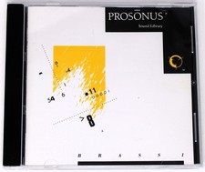 Prosonus Brass Volume 1 Sample/Sound Library/Sampling CD 1987