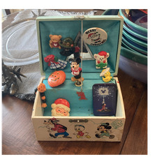 Vintage 1960s Walt Disney  Mickey Mouse Woode...