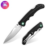 Flissa Taschenmesser 14C28N Edelstahl G10 Griff Klappmesser Outdoor Camping