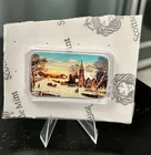 Scottsdale Mint Christmas Morning- Holiday Colorized 1 oz .999 Silver Bar
