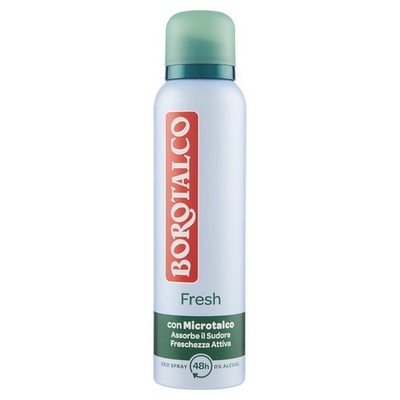 Borotalco Deodorant Fresh Spray 150ml - 12 Packungen