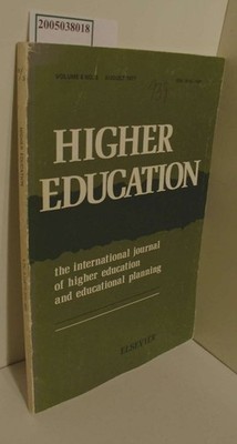 Higher education / The international journal of higher education and educational
