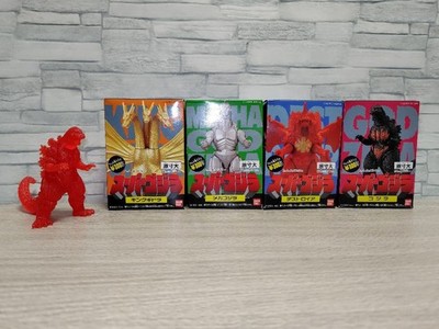 Super Godzilla 5 piece set Mechagodzilla King Ghidorah Destroyer Candy Toy
