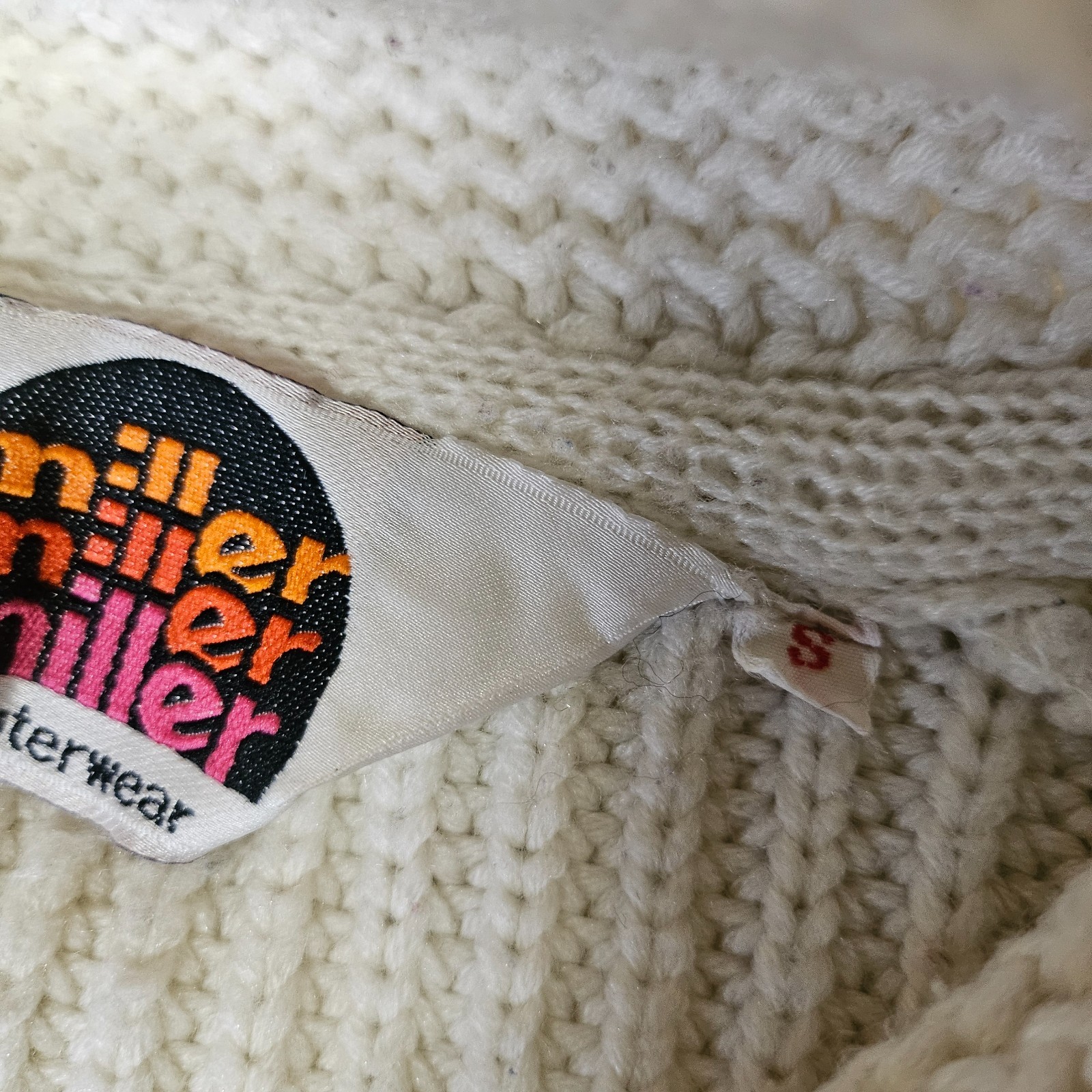 Vintage Miller Outerwear Western Thunderbird Cardigan Sweater Cowichan Small