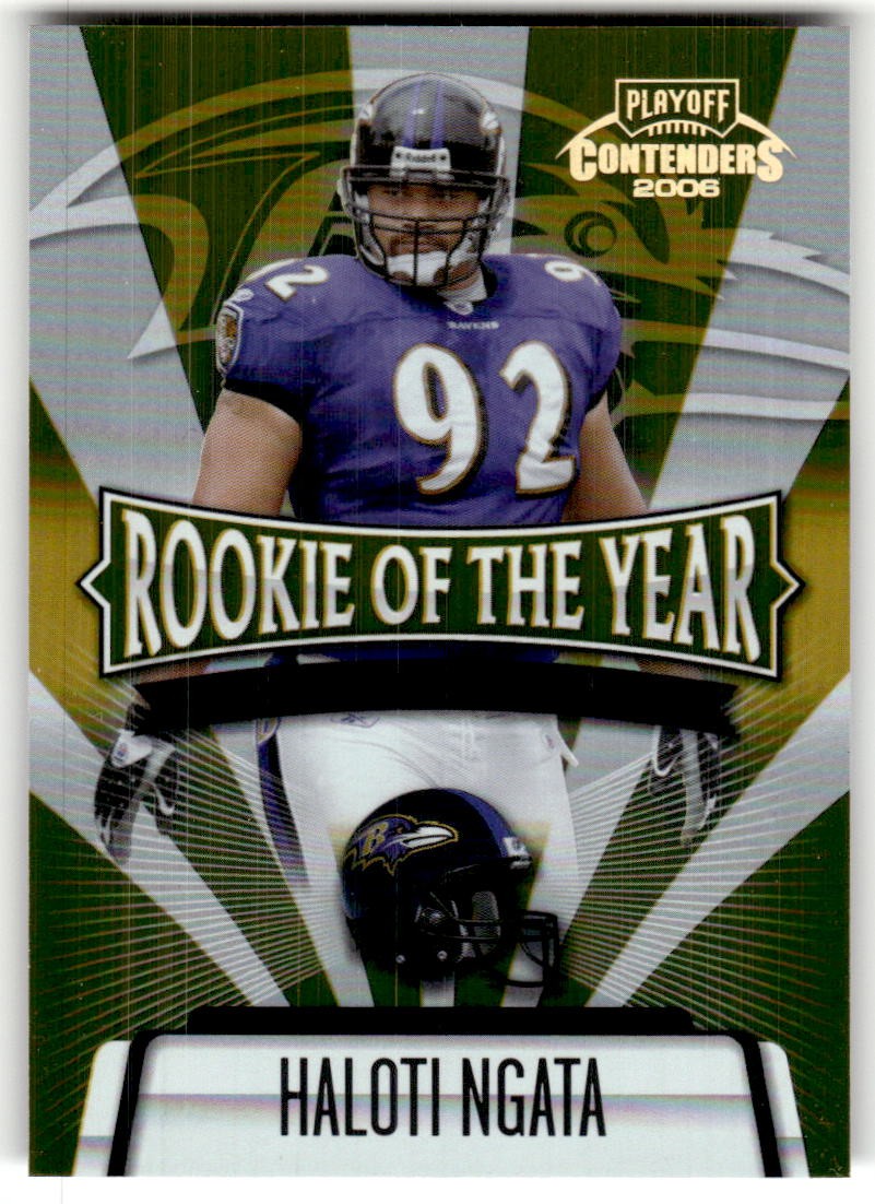 Haloti Ngata Playoff Contenders R.O.Y. Contender #ROY29 Gold