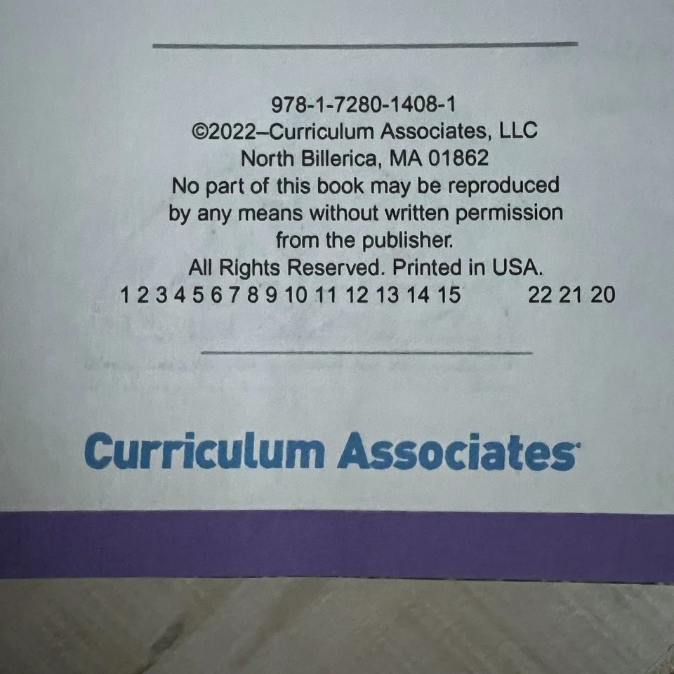 i Ready Classroom Mathematics Grade 7 Volumes 1 Student ESPANOL SPANISH Textbook - Image 3 of 4