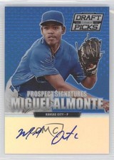 2013 Panini Prizm Perennial Draft Picks Blue 12/75 Miguel Almonte #82 Auto 0n7