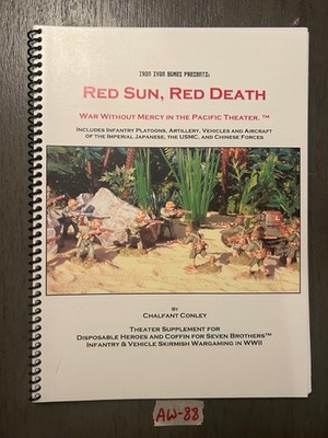 Red Sun Red Death for Disposable Heroes Lot AW-88