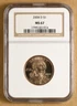2004 D Sacagawea Dollar NGC MS67