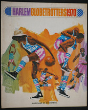 1970 HARLEM GLOBETROTTERS MAGAZINE - MAGICIANS OF BASKETBALL
