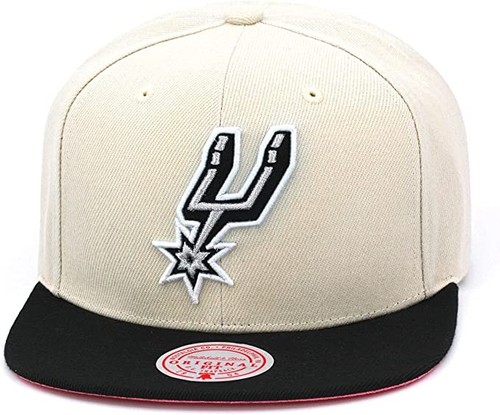 Mitchell & Ness hellgrau/schwarz NBA San Antonio Spurs Easter Snapback - OSFA