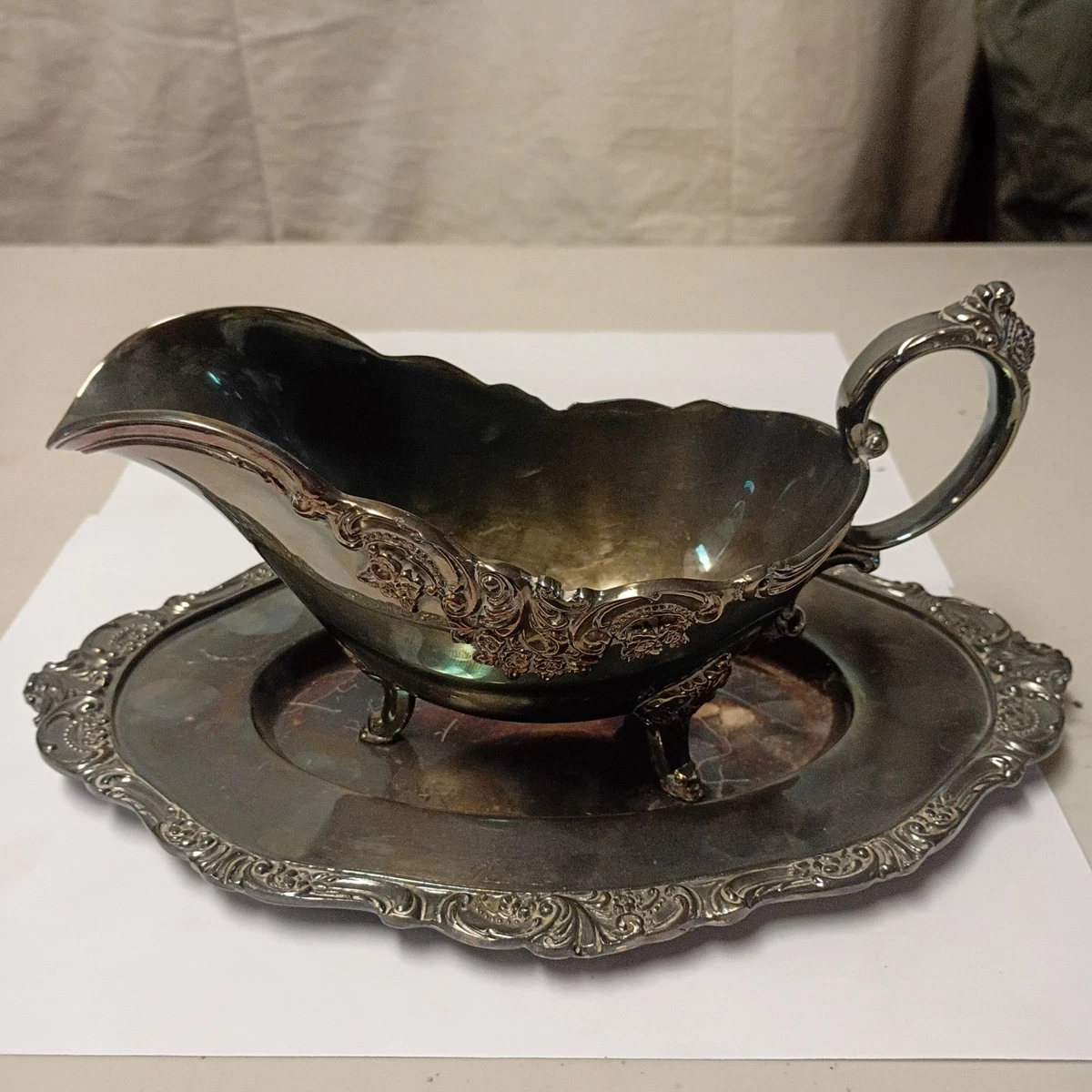 Wallace Antique US Silver-Plated Sauce Boats for sale | eBay