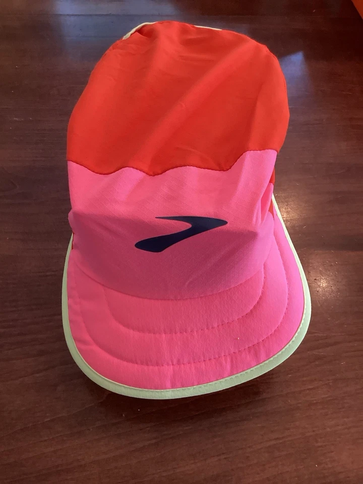 Brooks Running Cap Pink/Red - Image 2 of 4
