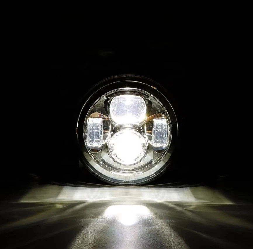 Faros antiniebla LED 7" 4,5" para Harley-Davidson Electra Glide Ultra Classic Foto 3 de 4