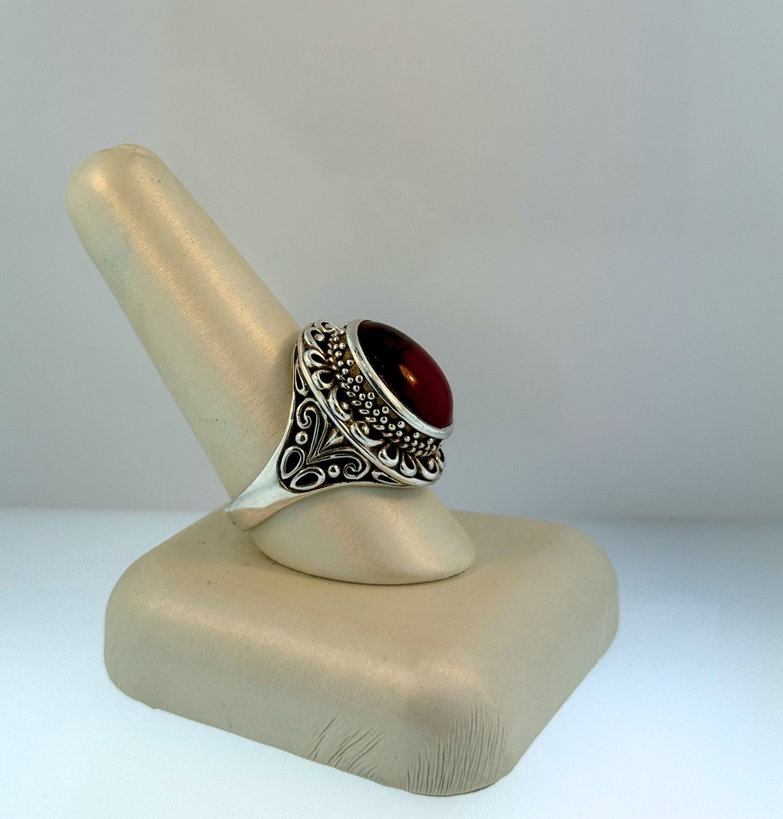 Red Stone Ring - image 2