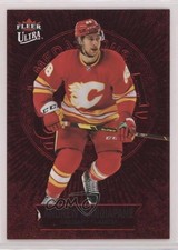 2021-22 Upper Deck Fleer Ultra Medallions Ruby Red 44/50 Andrew Mangiapane v2a