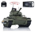 US Stock Tongde 1/16 M24 Chaffee RC Light Tank 320°Rotate Infrared Barrel Recoil — photo 5