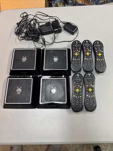 Lot of 4 TiVo Minis TCDA93000 - With Remotes, & Power Adapters- AS IS