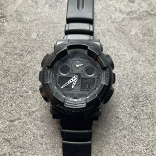 Casio G-Shock GA100 5081 Mens Black Analogue Digital Shock Resist Resin Watch B