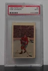 1952-53 Tom Johnson Parkhurst Card #9 - PSA 5 EX