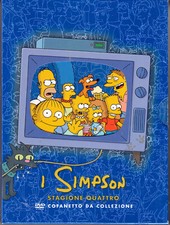 I Simpson - Stagione 4 Completa (Episodi 1-22) (4 DVD) con Cofanetto da Colle...