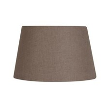 Linen Texture Fabric Drum Lampshade Table Ceiling Light Shade 8 10 12 14 16 Inch
