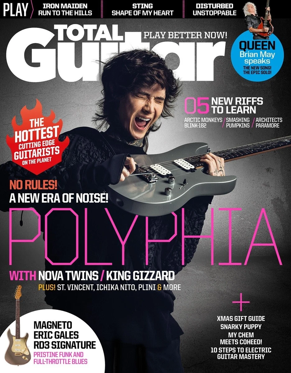 TOTAL GUITAR MAGAZINE DEC 2022 365 POLYPHIA eBay