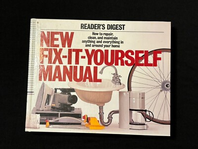 Readers Digest Book New Fix It Yourself Manual 1996 Hardcover