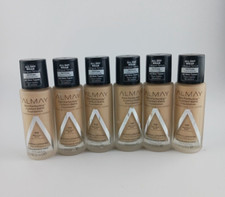 6 PACK ALMAY SKIN PERFECTING COMFORT MATTE FOUNDATION 110 NEUTRAL BUFF