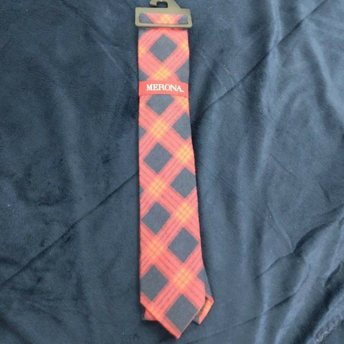Flannel Tie Red And Black Men 2.5 In Christmas Date Night - 第 1/6 張圖片