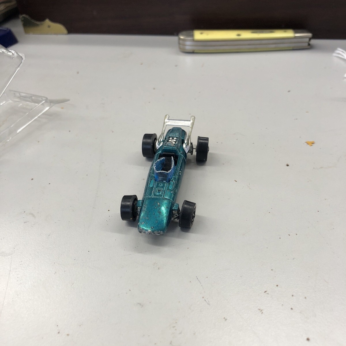 Hot Wheels Redline Indy Eagle Green All Original Red Line 1969 | eBay