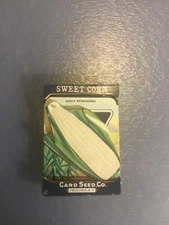 Vintage Card Seed Co - Sweet Corn Early Evergreen 3D Wood Refrigerator Magnet