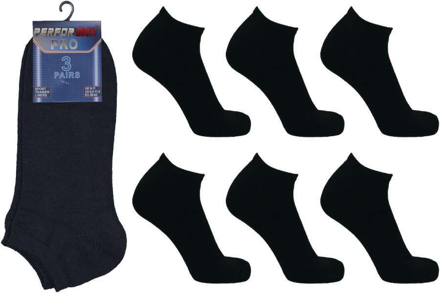 Mens Trainer Socks White 3,6,12 Pairs Liner Sport Socks Running Gym