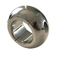 BDSM 30mm ovaler Edelstahl Ball Stretcher Hodengewicht Hodenring Ballstretcher